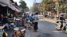 Dusty Mandalay street